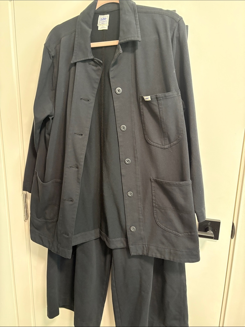Lee Navy Blue Lightweight Shirt Jacket